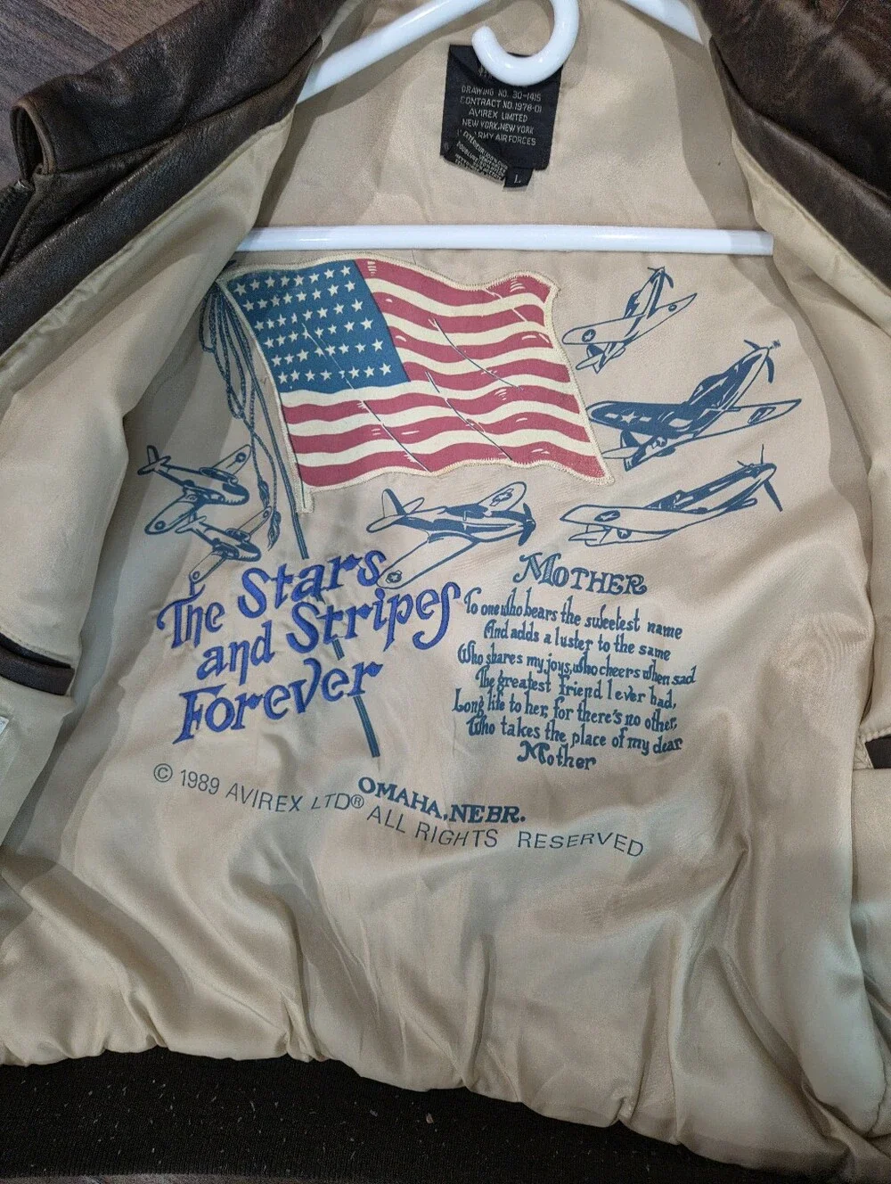 Vintage Avirex Type A-2 Genuine Leather Flight Bomber Jacket –
